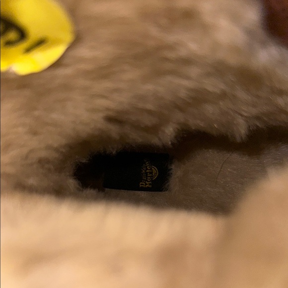 Dr. Martens Brown Leather Combat Boots with Air-Cushioned Sole - Picture 12 of 13